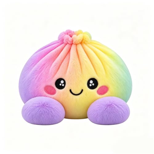 Dumpling Pillow Soft Steamed Bun Cushion Decorative Sofa Bed Home Accent