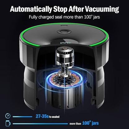 2026 Upgraded One-integrated Automatic Mason Jar Vacuum Sealer