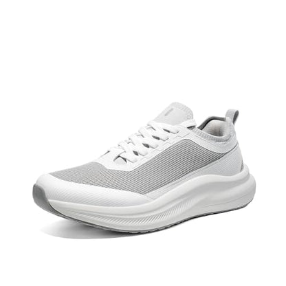 Bruno Marc Men's Walking Shoes Casual Sneakers,White,10