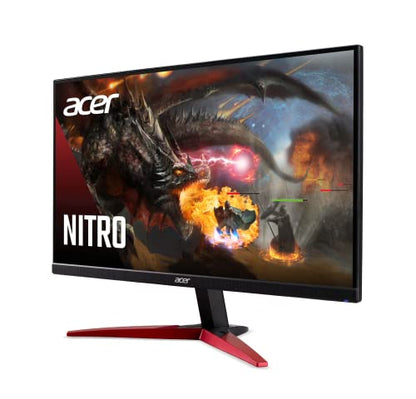 Acer KG241Y Sbiip 23.8" Full HD (1920 x 1080) Widescreen VA Gaming Monitor |AMD FreeSync Premium | 1ms (VRB) | 165Hz Refresh | VESA Compliant | HDMI Cable Incl.