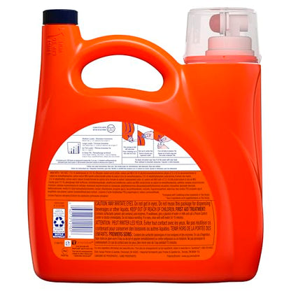 Tide Laundry Detergent Liquid, Original Scent, Works on 100% of Common Stains, Laundry Soap, Liquid Laundry Detergent, 100 Loads, 3.9 L (Pack of 2)
