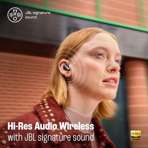 JBL Live Flex 3 - True Wireless Noise-Cancelling Open-Stick Earbuds - Black