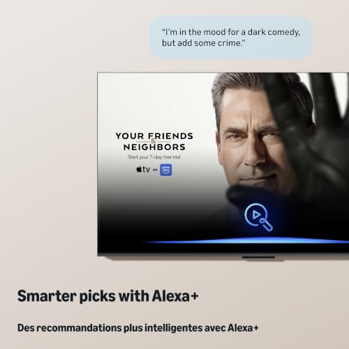 Amazon Fire TV Stick 4K (newest model), simple 4K streaming, new Fire TV Remote, all your apps in one place, free & live TV, find shows faster with Alexa+