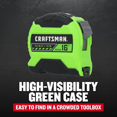 CRAFTSMAN® 16ft. Hi-Vis Tape Measure (CMHT38216S)