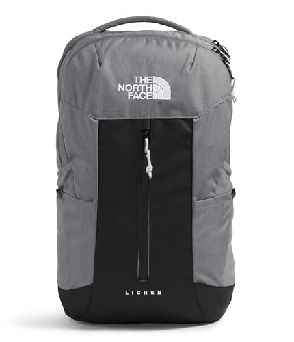 THE NORTH FACE Lichen Daypack, Smoked Pearl Dk Hth/Blk, One Size
