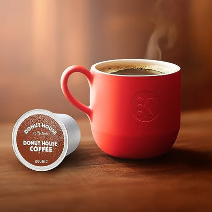 Donut Coffee Regular K-Cup Coffee Pods, 24 Count For Keurig Coffee Makers