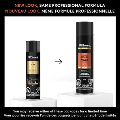 TRESemmé Ultra Fine Hold Hairspray Flexible Hold & 24H Frizz Control, 311g