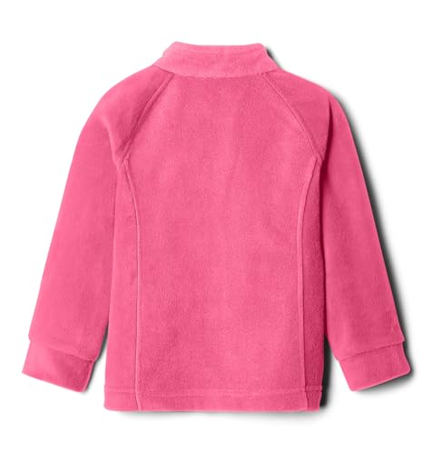 Columbia Girls Benton Springs Fleece Jacket, Pink Ice, 4T US