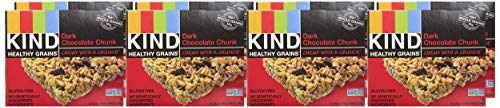 KIND Healthy Grains Bars, Dark Chocolate Chunk, Gluten Free, 40 Count
