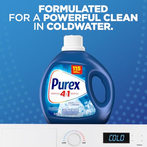 Purex® Coldwater Liquid Laundry Detergent 3.85L, 115 washloads