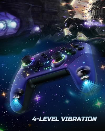 VOYEE Switch Controllers for Switch/Lite/OLED/PC Windows, RGB Star LED
