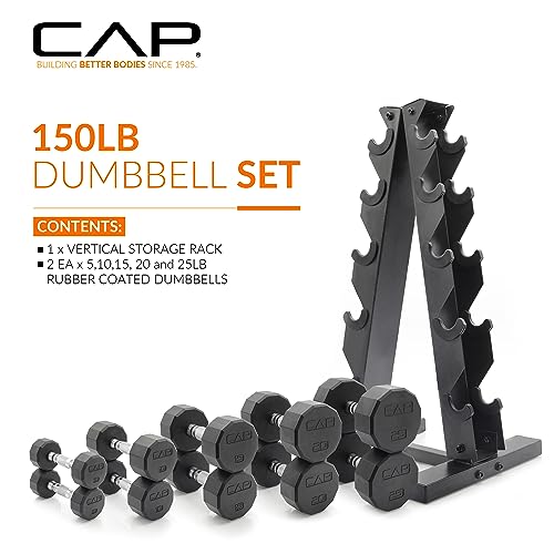 CAP Olympic Plate Tree Rack, 7-Post, 2-Inch Plate Storage, 500 lb
