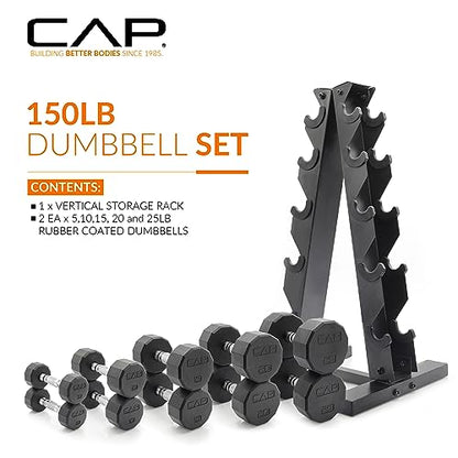 CAP Olympic Plate Tree Rack, 7-Post, 2-Inch Plate Storage, 500 lb