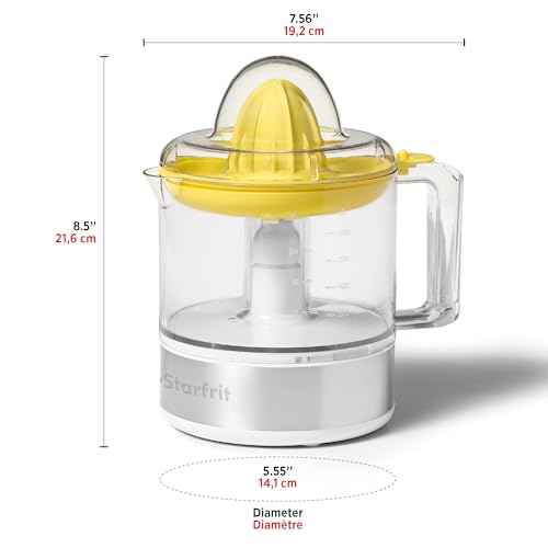 Starfrit Electric Citrus Juicer, 800ml, 2 Cones, Auto-Reverse