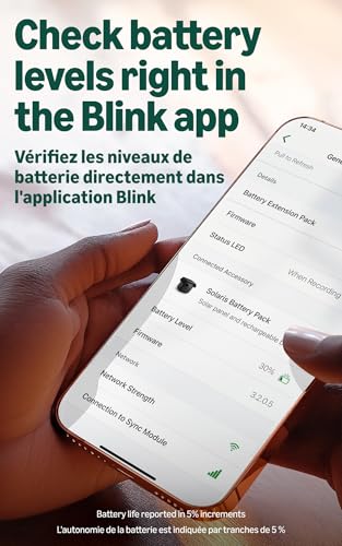 Blink Solaris 2K+ (newest model) — Solar-powered battery smart security camera, wireless fixed solar panel, 2K video, Sync Module Included — 3 Camera System (White)