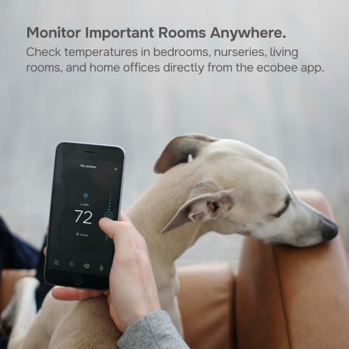 ecobee SmartSensor 2-Pack - Room Temperature & Occupancy Detection Sensor