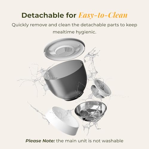 Automatic Cat Feeder with 2K Camera, 5G WiFi 4L Timed Food Dispenser