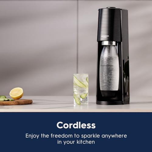 SodaStream Terra Sparkling Water Maker Bundle (Black)
