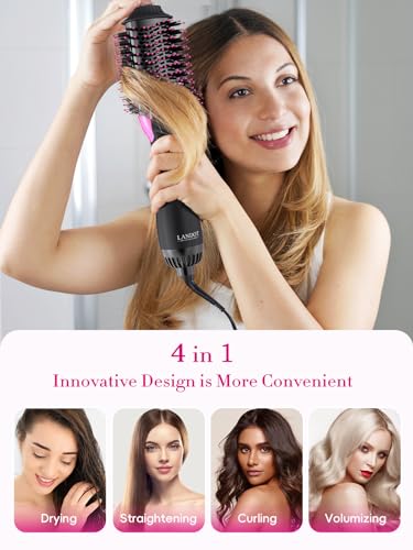 Hair Blow Dryer Brush One-Step Hot Air Styler for Smooth Frizz-Free Blowout
