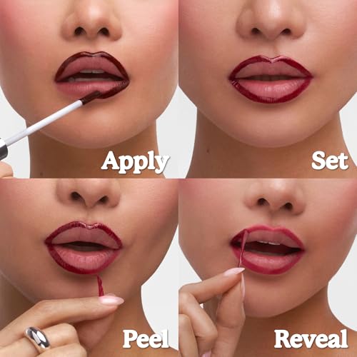 Sacheu Lip Liner STAY-N Peel Off Lip Stain, Longwear, SINamon
