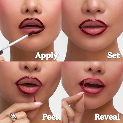 Sacheu Lip Liner STAY-N Peel Off Lip Stain, Longwear, SINamon
