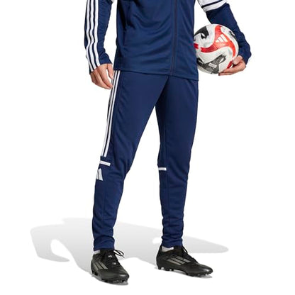adidas Men's Squadra 25 Training Pants, Team Navy Blue 2 / White, X-Large