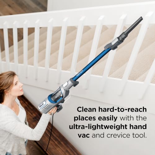 Shark Vertex Ultra-Light DuoClean Corded Stick Vacuum, Cobalt Blue, HZ2002