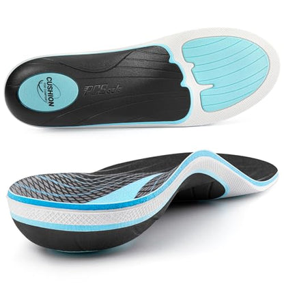 PCSsole Plantar Fasciitis Insoles, Heavy Duty High Arch Support Inserts