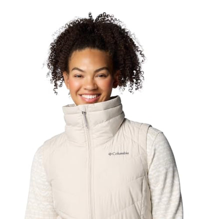 Columbia Women's Heavenly II Long Vest, Dark Stone, Medium