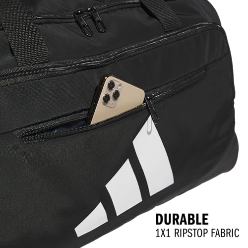 adidas Unisex-Adult Defender 5 Medium Duffel Bag, Black, 59L Medium