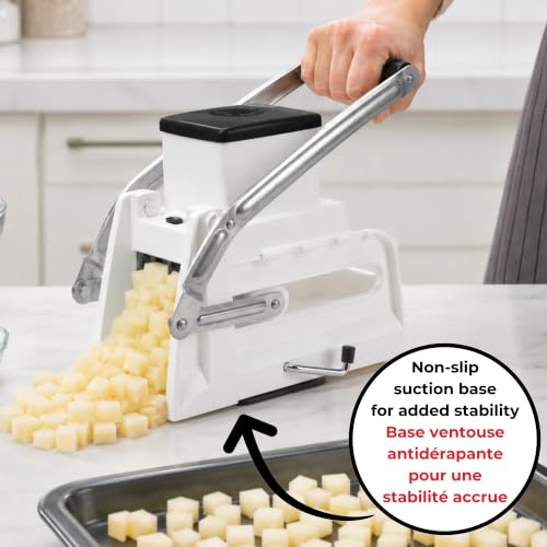 Starfrit Pro Fry Cutter & Cuber, 3-in-1 Potato & Vegetable Cutter