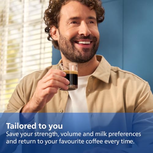 Philips 4400 Series Fully Automatic Espresso Machine, LatteGo Milk System