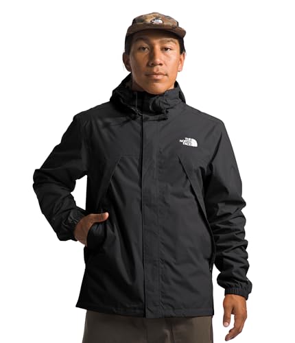 THE NORTH FACE Men's Antora Jacket (S&B), TNF Black-NPF, XL
