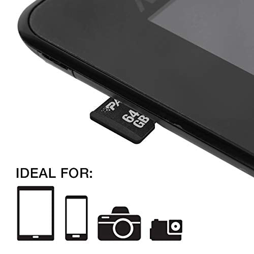 Patriot Memory 64GB LX Series Micro SD Card,Surveillance,Action Camera | Product specifications retained from the original listing.