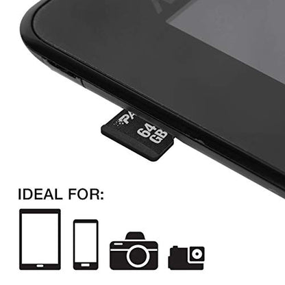 Patriot Memory 64GB LX Series Micro SD Card,Surveillance,Action Camera | Product specifications retained from the original listing.