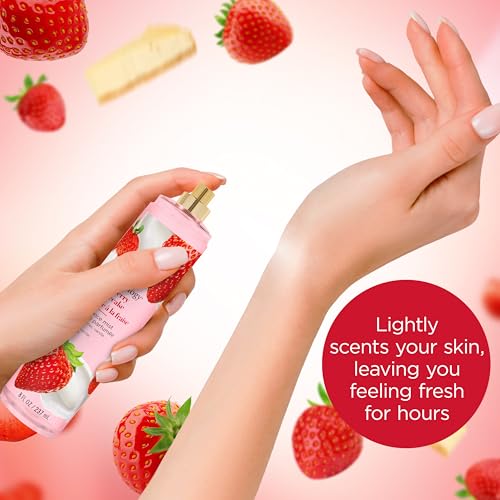 Bodycology Body Mist, Strawberry Cheesecake, Cruelty-Free, 237 mL