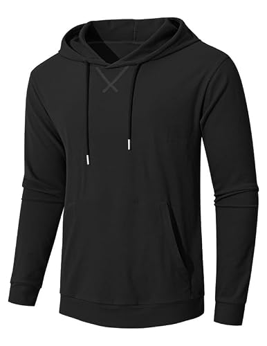 TARAINYA Men's Hoodies Sweatshirt with Drawstring Kangaroo Pocket