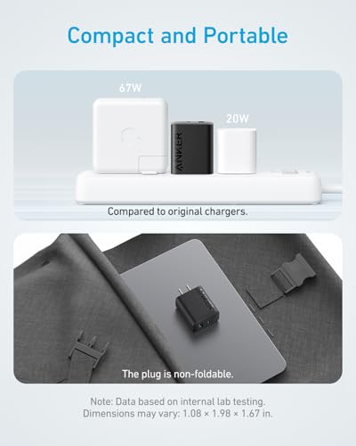 Anker Phone Charger, 20W USB C Charger Block, Type C Charger Fast Charging