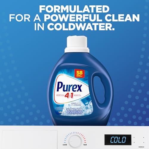 Purex® Coldwater Liquid Laundry Detergent 3.85L, 115 washloads
