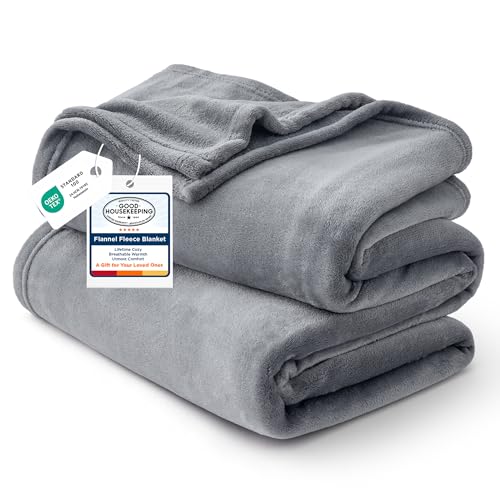 Bedsure Throw Blankets for Couch - Sofa Blanket Grey Room Decor, 50x60
