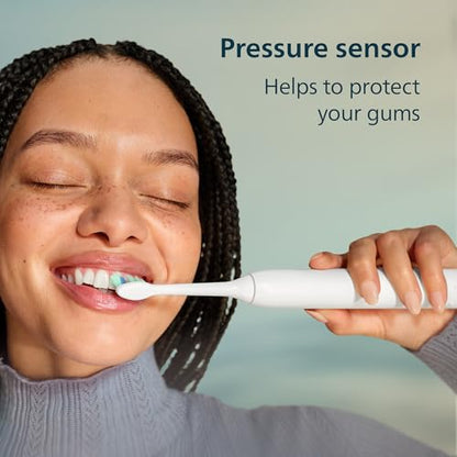 Philips Sonicare 4100 Rechargeable Electric Toothbrush, 1 Brush Head, Blue