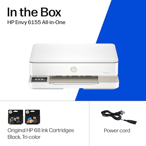 HP Envy 6155 All-in-One Printer - White