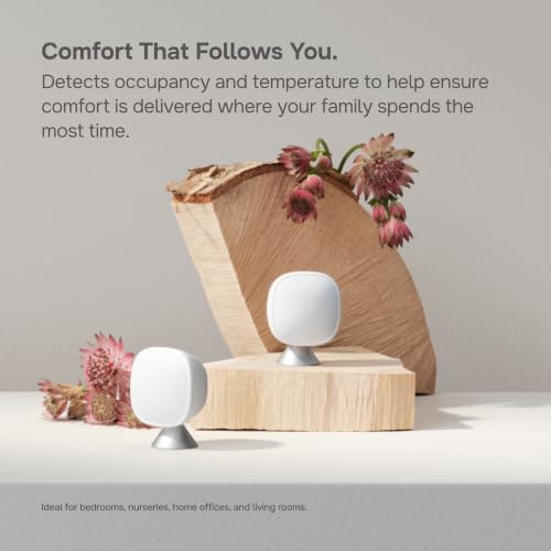 ecobee SmartSensor 2-Pack - Room Temperature & Occupancy Detection Sensor