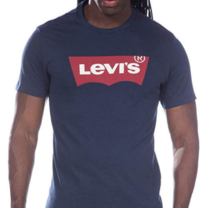Levi's Men's Tees, (New) Graphic Dress Blues, Large