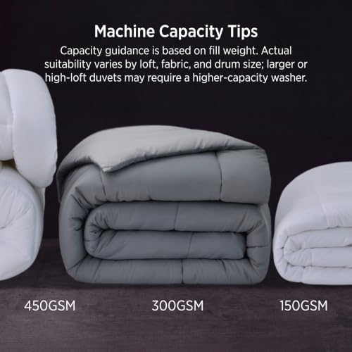Bedsure King Duvet Insert - Quilted Comforter Dark Grey Room Decor, 102x90 | Down Alternative Comforter, All Season Quilted Duvet with Corner Tabs, for Bed Machine Washable