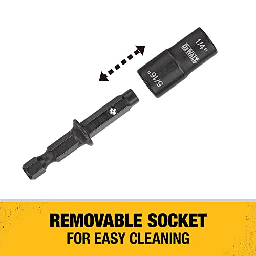 DEWALT Nut Driver, Double Ended, 1/4In + 5/16In (DWADEND14516)