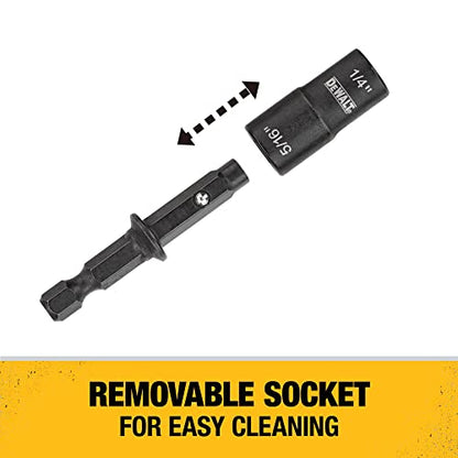 DEWALT Nut Driver, Double Ended, 1/4In + 5/16In (DWADEND14516)