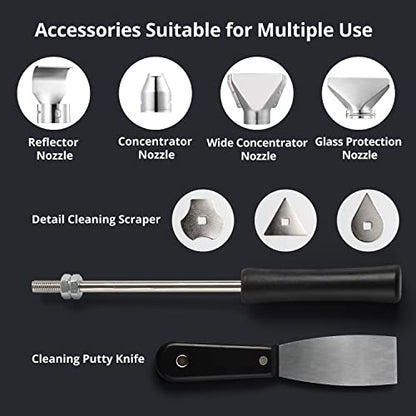 Heat Gun, Hot Air Gun for Stripping Paint, Shrink Wrapping, Soldering