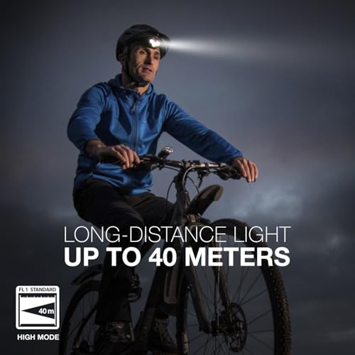 Energizer Universal+ LED Headlamp, Lightweight Bright Headlamp for Outdoors, Camping and Emergency Light for Adults and Kids, Includes Batteries, Pack of 2