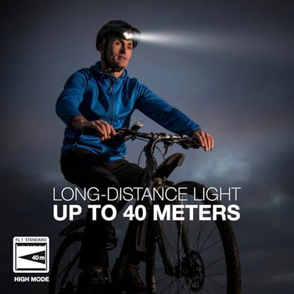 Energizer Universal+ LED Headlamp, Lightweight Bright Headlamp for Outdoors, Camping and Emergency Light for Adults and Kids, Includes Batteries, Pack of 2